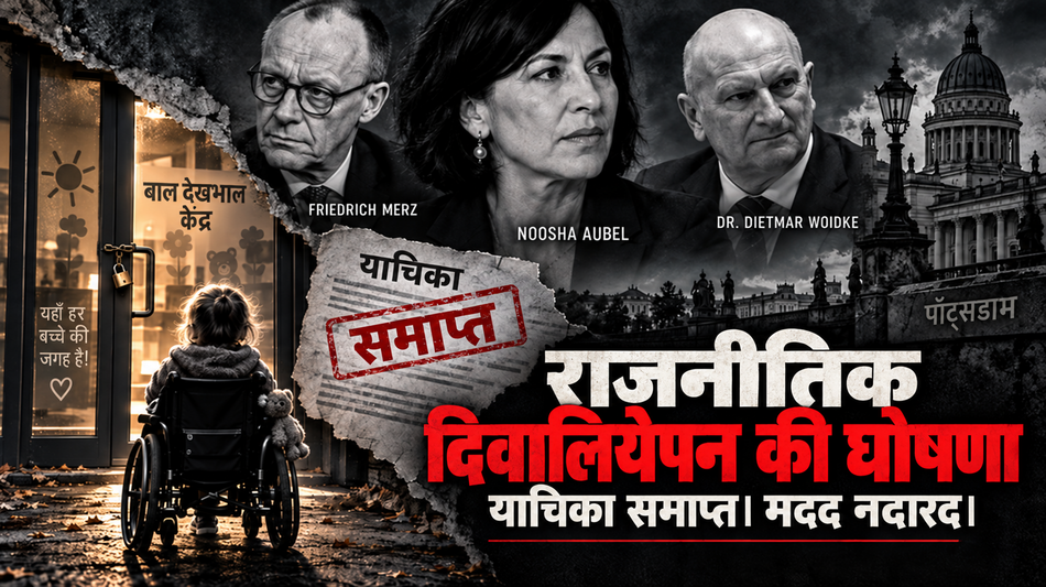  नूशा ऑबेल, सीडीयू और एसपीडी: पॉट्सडैम में एक गंभीर रूप से विकलांग बच्चे का मामला, विफलता की एक राजनीतिक स्वीकारोक्ति है 